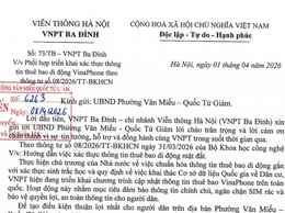 UBND phường Văn Miếu – Quốc Tử Giám: Hướng dẫn nhân dân thực hiện xác thực thông tin thuê bao di động theo quy định mới