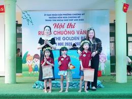 Trường mầm non Chương Mỹ tổ chức Hội thi “Rung chuông vàng” tiếng Anh sôi nổi, bổ ích