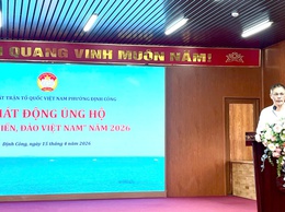 PHÁT ĐỘNG ỦNG HỘ QUỸ “VÌ BIỂN ĐẢO VIỆT NAM” NĂM 2026.

