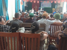 HỘI NÔNG DÂN THÔN YÊN NỘI TỔ CHỨC TẬP HUẤN SỬ DỤNG PHÂN BÓN VI SINH VÀ THỨC ĂN SINH HỌC TRONG CHĂN NUÔI