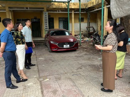 Khảo sát thực tế cơ sở vật chất của một số đơn vị thuộc phường để thực hiện công tác sắp xếp, xử lý tài sản công phường Tây Mỗ năm 2026