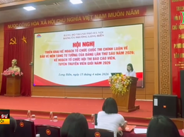 Phường Long Biên phát động Cuộc thi chính luận và Hội thi Báo cáo viên giỏi