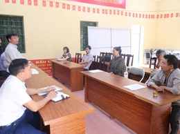 Hội nghị tuyên truyền, vận động phục vụ công tác giải phóng mặt bằng dự án “Cải tạo, nâng cấp tuyến đường liên xã Quảng Bị đi Thượng Vực”