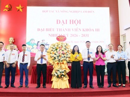 Hợp tác xã nông nghiệp Lam Điền tổ chức thành công Đại hội nhiệm kỳ 2026 - 2031