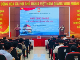 Ủy ban MTTQ Việt Nam phường Tây Tựu phát động ủng hộ Quỹ “Vì biển, đảo Việt Nam” năm 2026
