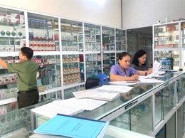 XÃ HỒNG VÂN TĂNG CƯỜNG KIỂM TRA HOẠT ĐỘNG KINH DOANH DƯỢC TRÊN ĐỊA BÀN