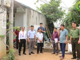 Tổ chức kiểm đếm bắt buộc thửa đất phục vụ dự án giao thông tại Phú Cát