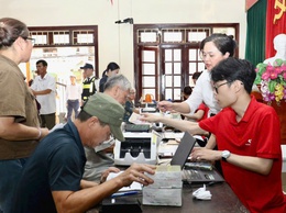 Xã Hồng Vân 584 hộ dân được nhận tiền bồi thường, hỗ trợ giải phóng mặt bằng phục vụ dự án Khu đô thị thể thao Olympic