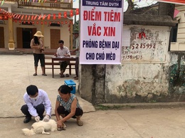 TRUNG TÂM DỊCH VỤ TỔNG HỢP XÃ PHÚC SƠN TRIỂN KHAI TIÊM PHÒNG VẮC XIN DẠI CHO ĐÀN CHÓ, MÈO ĐỢT I NĂM 2026