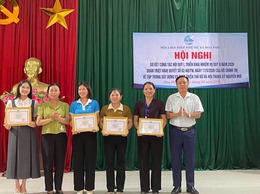 HỘI LHPN XÃ HÒA PHÚ TỔ CHỨC HỘI NGHỊ SƠ KẾT CÔNG TÁC HỘI QUÝ I, TRIỂN KHAI NHIỆM VỤ QUÝ II NĂM 2026