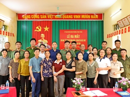 Phường Tùng Thiện ra mắt mô hình “Tổ dân phố thông minh – Vì bình yên cuộc sống”