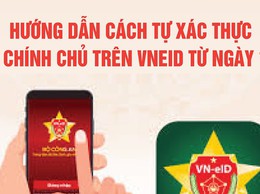 Hướng dẫn cách tự xác thực SIM chính chủ trên VNeID từ ngày 15-4