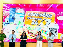 Phường Kim Liên ra mắt “Cộng đồng Chợ số Kim Liên 24/7”