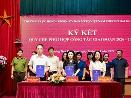 Phường Hai Bà Trưng đẩy mạnh phối hợp phát triển kinh tế - xã hội