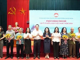 Phường Hai Bà Trưng: Phát động ủng hộ Quỹ “Vì biển, đảo Việt Nam”