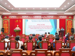 TUYÊN TRUYỀN CHÍNH SÁCH BHXH, BHYT CHO CÁN BỘ KHÔNG CHUYÊN TRÁCH CẤP THÔN, TỔ DÂN PHỐ TRÊN ĐỊA BÀN XÃ