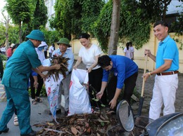 Nâng cao hiệu quả vệ sinh môi trường trên địa bàn xã Quảng Bị: Từ chỉ đạo đến thực tiễn triển khai
