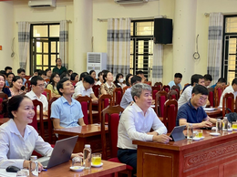 Ủy ban nhân dân xã tổ chức tập huấn, hướng dẫn sử dụng phần mềm không gian làm việc số cho công chức, viên chức, người lao động.