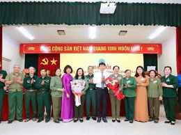 Hội Cựu Thanh niên xung phong phường Yên Hòa tổ chức thành công Đại hội đại biểu lần thứ I, nhiệm kỳ 2026-2031