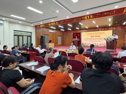 Ban Đại diện Hội đồng quản trị Ngân hàng chính sách xã hội Phường Định Công đánh giá kết quả hoạt động quý I và triển khai nhiệm vụ quý II năm 2026