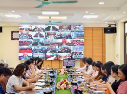 Xã Thiên Lộc tham dự cuộc họp trực tiếp kết hợp trực tuyến, đánh giá kết quả khắc phục các 