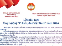 Ủy ban MTTQ Việt Nam xã Quảng Bị kêu gọi Ủng hộ Quỹ “Vì biển, đảo Việt Nam” năm 2026