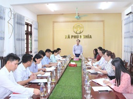 Phú Nghĩa: Thường trực HĐND xã tổ chức hội nghị liên tịch chuẩn bị Kỳ họp chuyên đề HĐND xã về đầu tư công