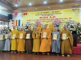 Đại lễ ra mắt Ban Đại diện Phật giáo Liên xã Thanh Oai nhiệm kỳ 2026-2031