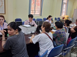 PHÒNG GIAO DỊCH NGÂN HÀNG CHÍNH SÁCH XÃ HỘI HAI BÀ TRƯNG HỌP GIAO BAN THÁNG 4/2026 TẠI ĐIỂM QUỲNH MAI