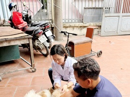 QUỐC OAI ĐẨY MẠNH TIÊM PHÒNG VẮC XIN DẠI CHO ĐÀN CHÓ, MÈO NĂM 2026