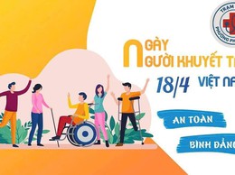 Hưởng ứng ngày Người khuyết tật Việt Nam 18/4/2026