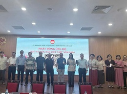 ỦY BAN MẶT TRẬN TỔ QUỐC VIỆT NAM PHƯỜNG CẦU GIẤY PHÁT ĐỘNG ỦNG HỘ QUỸ 