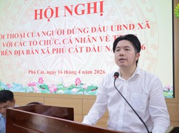 PHÚ CÁT: ĐỐI THOẠI TRỰC TIẾP NÂNG CAO CHẤT LƯỢNG GIẢI QUYẾT THỦ TỤC HÀNH CHÍNH