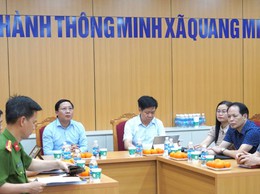 Xã Quang Minh tăng tốc chuyển đổi số: Hệ thống camera giám sát an ninh phát huy hiệu quả