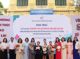 Đa dạng hoạt động hưởng ứng Ngày Sách và Văn hóa đọc Việt Nam tại phường Hoàn Kiếm