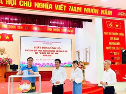 Xã Ngọc Hồi phát động ủng hộ Quỹ an sinh xã hội và Quỹ “Vì biển, đảo Việt Nam” – Gắn kết nghĩa tình, hướng về Tổ quốc năm 2026