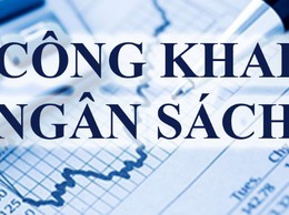 Công khai quyết toán ngân sách năm 2025