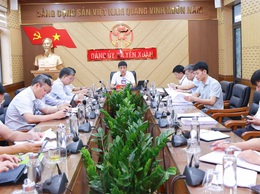 Xã Yên Xuân tổ chức Hội nghị Ban Thường vụ Đảng ủy nhằm thảo luận, thống nhất một số nội dung quan trọng...