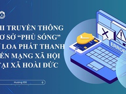 Hoài Đức - Khi truyền thông cơ sở “phủ sóng” từ loa phát thanh đến mạng xã hội