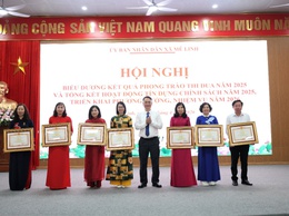 MÊ LINH TỔ CHỨC HỘI NGHỊ BIỂU DƯƠNG KẾT QUẢ PHONG TRÀO THI ĐUA NĂM 2025, TỔNG KẾT HOẠT ĐỘNG TÍN DỤNG CHÍNH SÁCH NĂM 2025, TRIỂN KHAI, PHƯƠNG HƯỚNG NHIỆM VỤ NĂM 2026