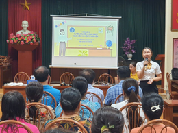 Hội nghị tuyên truyền chính sách BHXH, BHYT tự nguyện tại Tân Lập