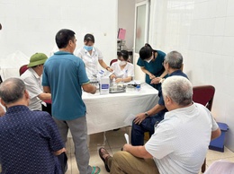 Phường Thượng Cát tổ chức khám sức khỏe miễn phí