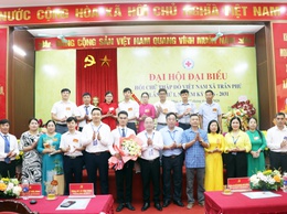 Đại hội đại biểu Hội Chữ thập đỏ xã Trần Phú lần thứ I, nhiệm kỳ 2026–2031 thành công tốt đẹp.