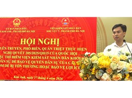 XÃ KIM ANH PHỐI HỢP TỔ CHỨC HỘI NGHỊ TUYÊN TRUYỀN NGHỊ QUYẾT SỐ 205/2025/QH15 CỦA QUỐC HỘI.