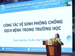 CDC Hà Nội: Tập huấn chăm sóc sức khỏe cho sinh viên