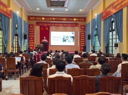 Hương Sơn: Hơn 100 cán bộ tham gia tập huấn sử dụng không gian làm việc số HanoiWork