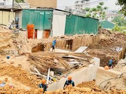 Dự án tuyến cống xả Phú Thượng sẽ về đích trước mùa mưa