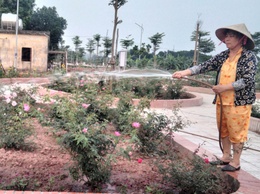 Gương sáng trong phong trào xây dựng môi trường xanh – sạch – đẹp