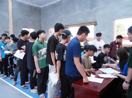 Phường Chương Mỹ thực hiện hiệu quả ngày đầu đăng ký nghĩa vụ quân sự năm 2026