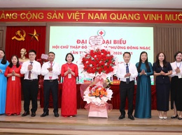 Hội Chữ thập đỏ phường Đông Ngạc long trọng tổ chức Đại hội đại biểu lần thứ I, nhiệm kỳ 2026 – 2031